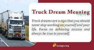 Truck Dream Meaning