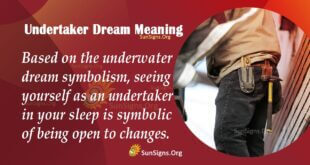 undertaker dream meaning