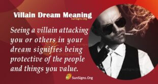 Villain Dream Meaning