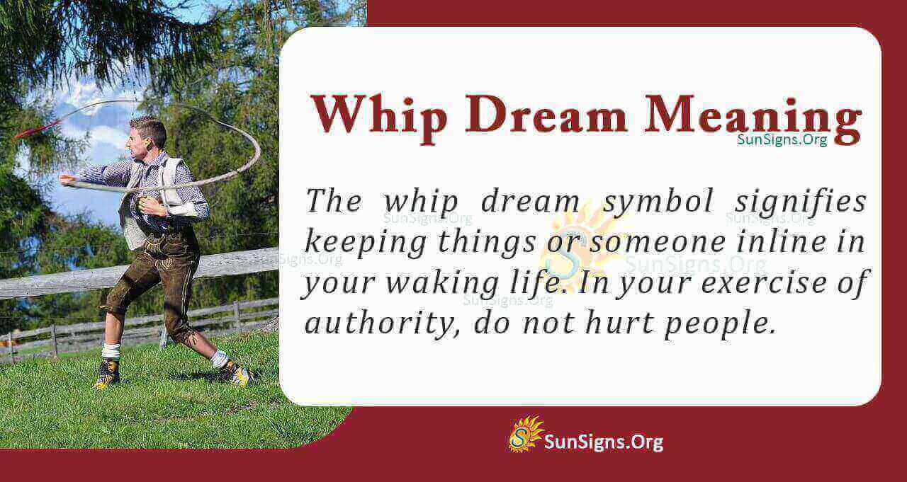 Whip Side Meaning