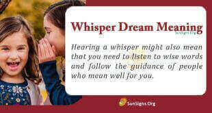 Whisper Dream Meaning