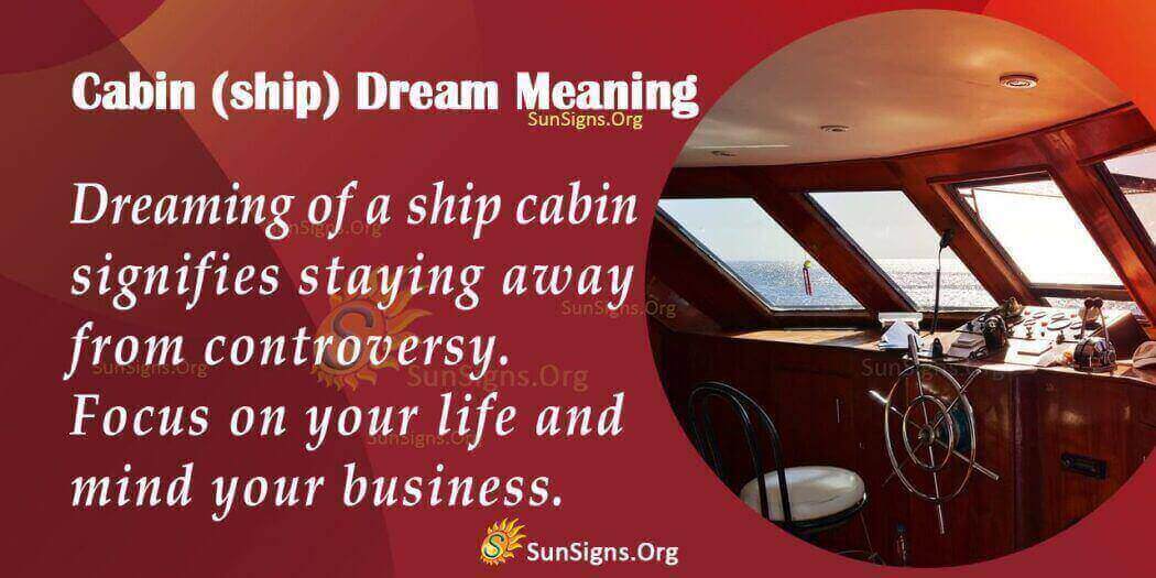 Ship Cabin Dream Meaning