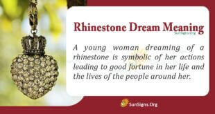 Rhinestone Dream Meaning