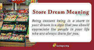 Store Dream Meaning