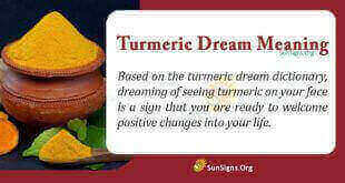 Turmeric Dream Meaning