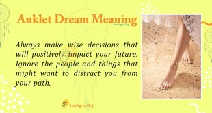 Anklet Dream Meaning