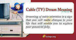 Cable(TV) Dream Meaning