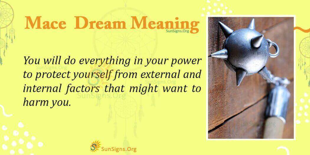 Mace in Your Dream Meaning, Interpretation and Symbolism