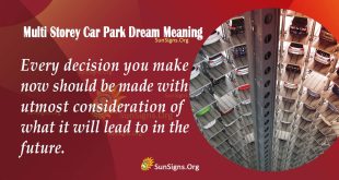 Multi Storey Car Park Dream Meaning