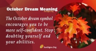 October Dream Meaning