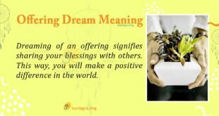 Offering Dream Meaning