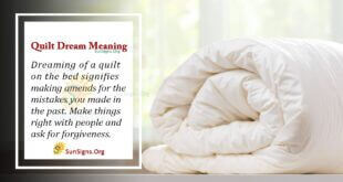 Quilt Dream Meaning