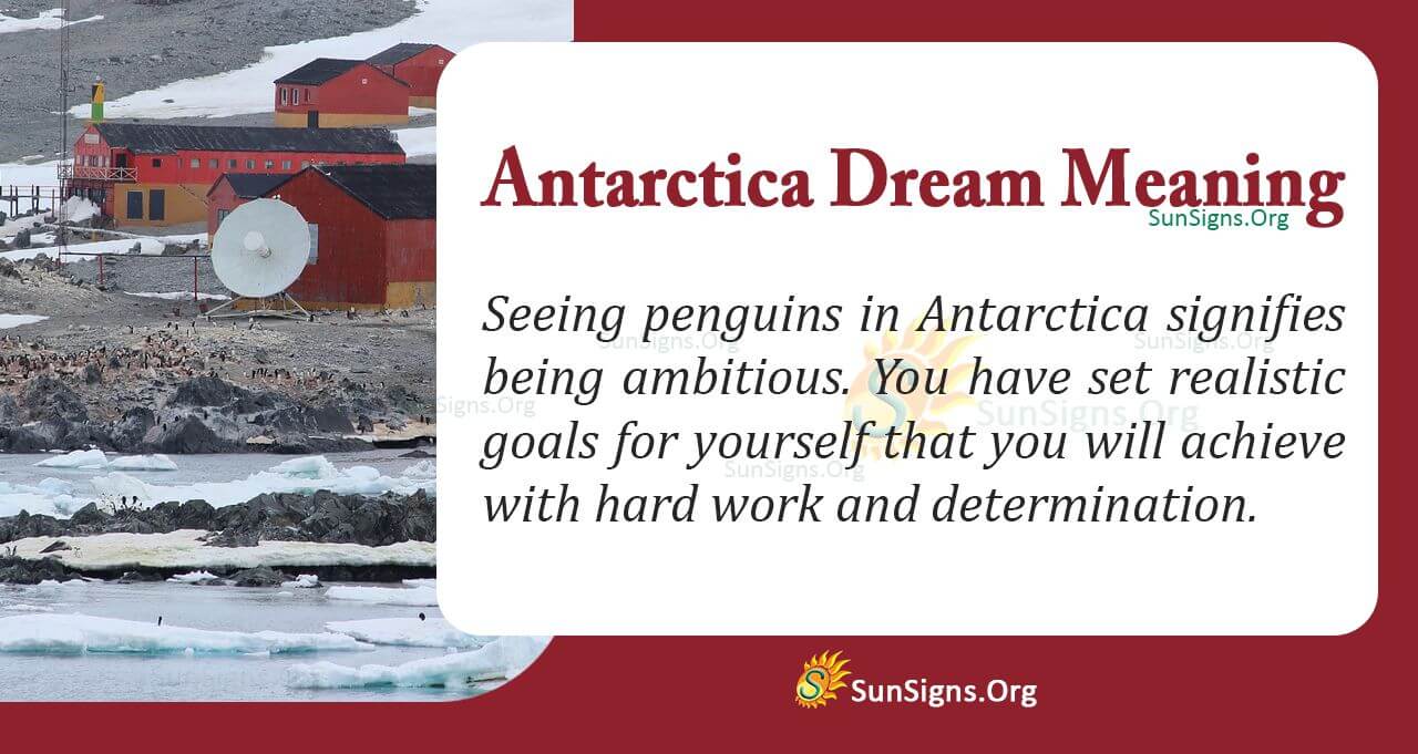 What Does Antarctica Dream Mean? Interpretation and Symbolism ...