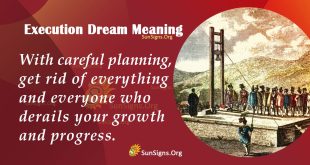 Execution Dream Meaning