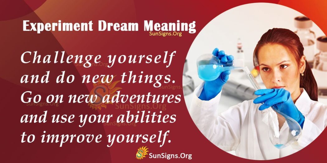 experiment dream meaning