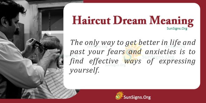 Haircut Dream Meaning