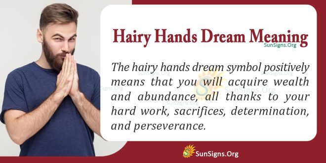 Hairy Hands Dream Meaning