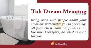 Tub Dream Meaning