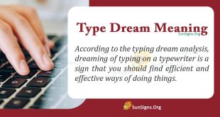 Type Dream Meaning