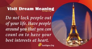 Visit Dream Meaning
