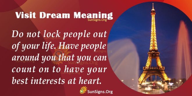 Visit Dream Meaning