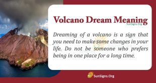 Volcano Dream Meaning