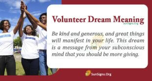 Volunteer Dream Meaning