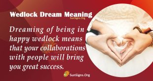 Wedlock Dream Meaning