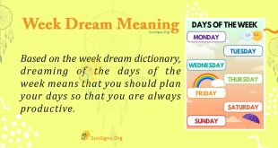 Week Dream Meaning