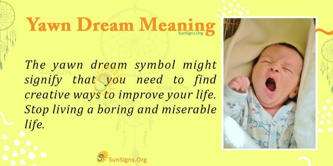 Yawn Dream Meaning