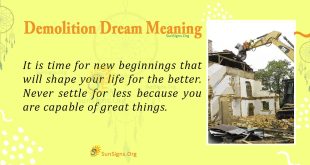 Demolition Dream Meaning