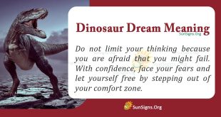 Dinosaur Dream Meaning