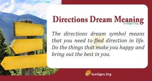 Directions Dream Meaning