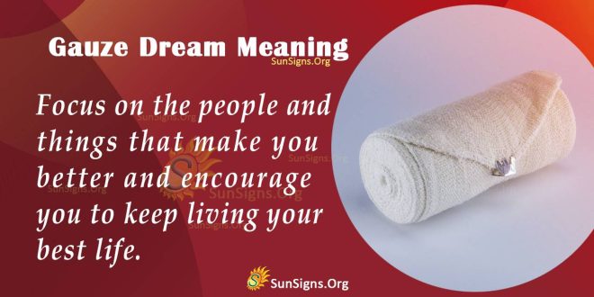Gauze Dream Meaning