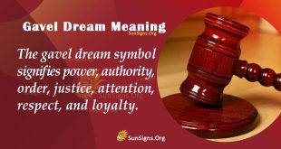 Gavel Dream Meaning