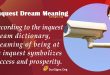 Inquest Dream Meaning