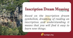 Inscription Dream Meaning