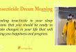 Insecticide Dream Meaning