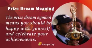 Prize Dream Meaning