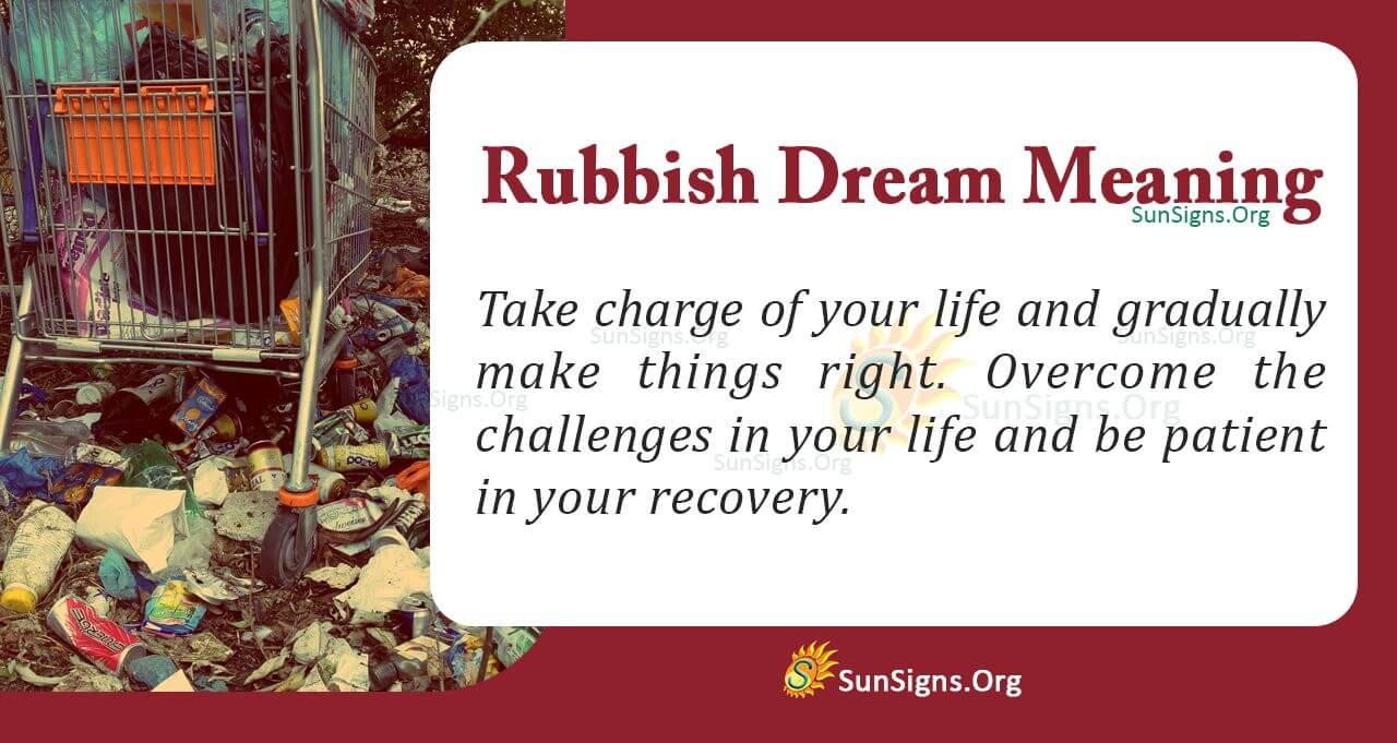 Meaning Of Seeing Rubbish In Your Dream Interpretation And Symbolism 