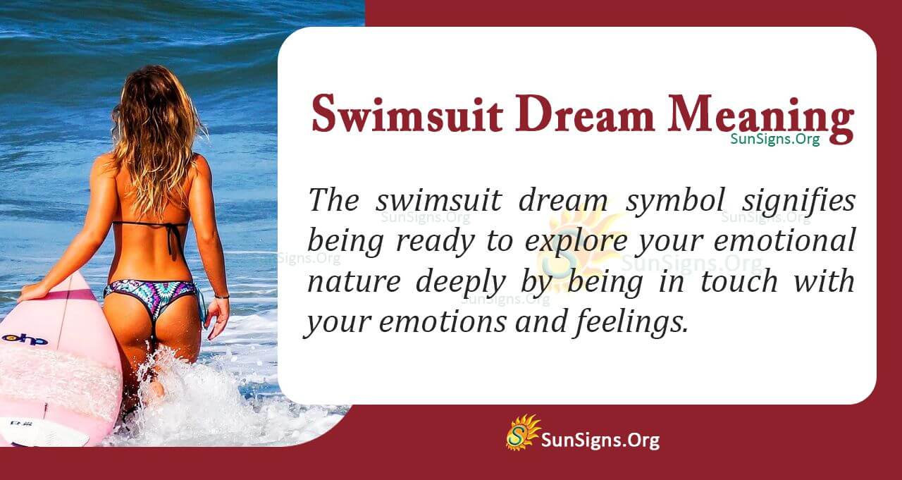 Swimsuit in Your Dream Meaning Interpretation and Symbolism