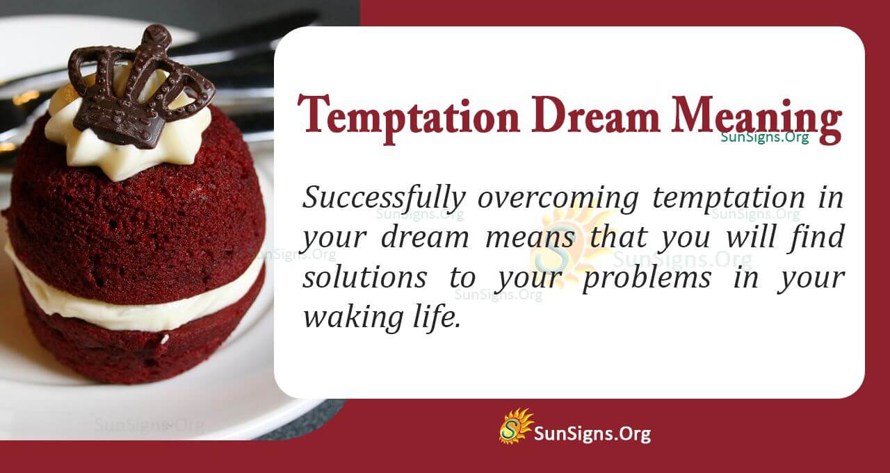 Dreaming of Temptation and Its Meaning, Interpretation and Symbolism ...