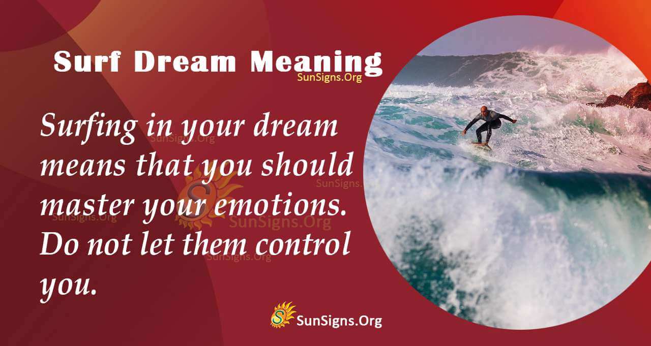 Surfing Dream Meanings, Interpretation and Symbolism