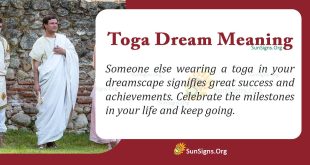 Toga Dream Meaning