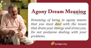 Agony Dream Meaning