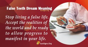 False Teeth Dream Meaning