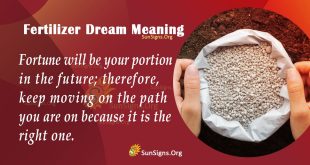 Fertilizer Dream Meaning