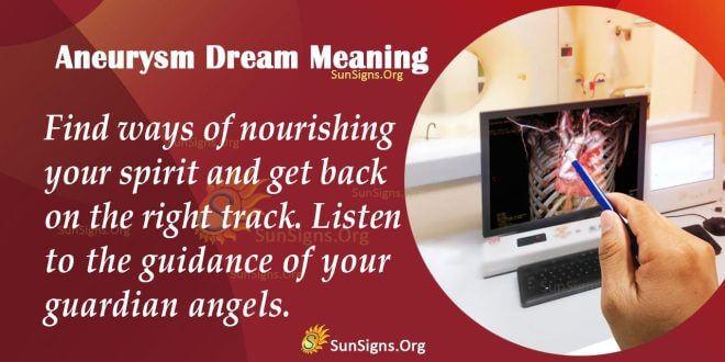 Aneurysm Dream Meaning