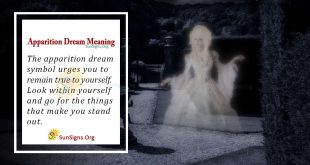 Apparition Dream Meaning