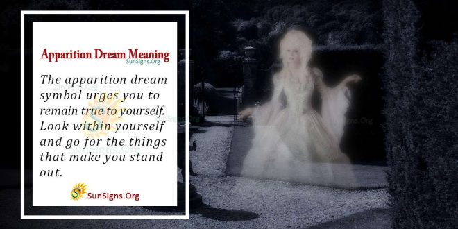Apparition Dream Meaning